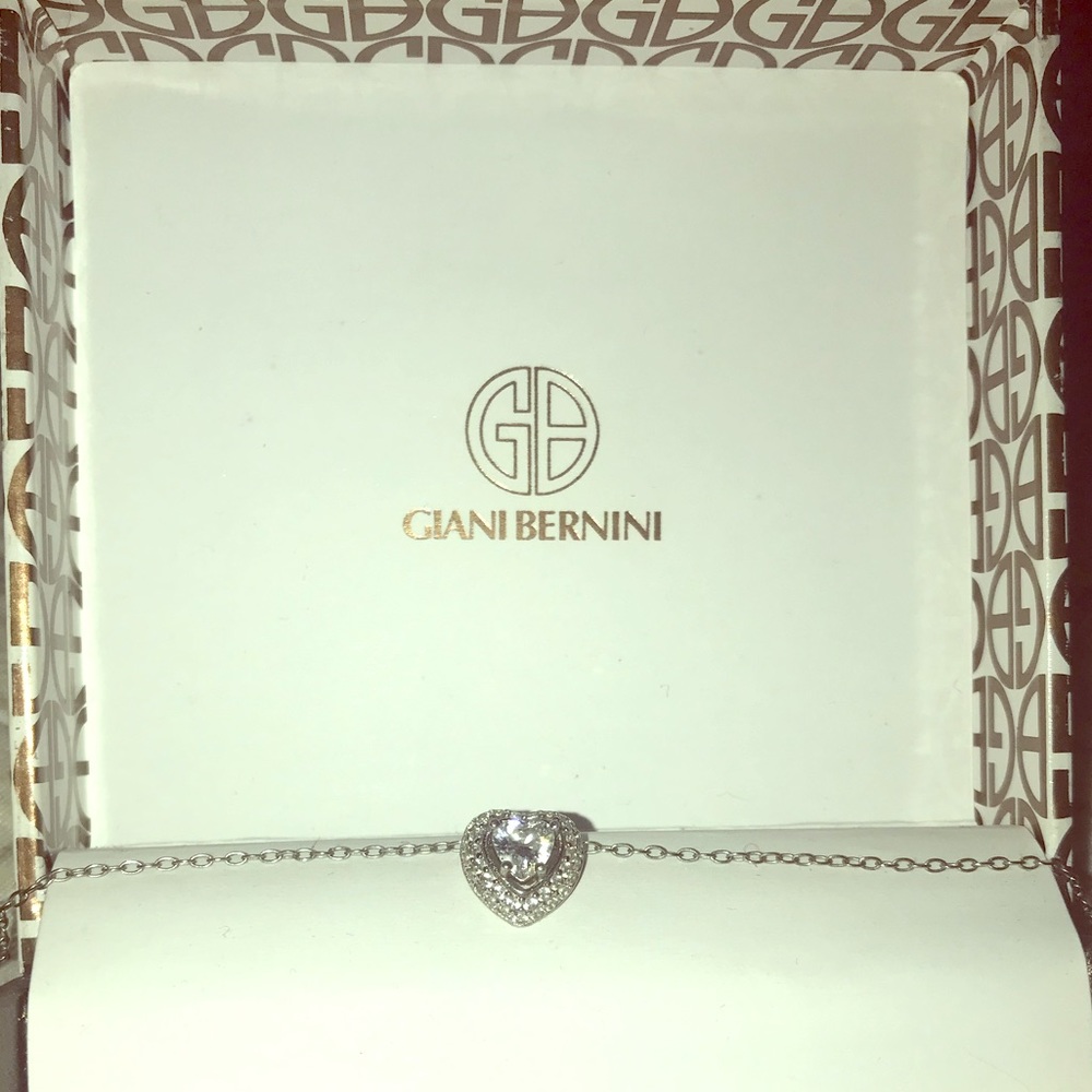 Sterling Silver Heart Pendant Necklace